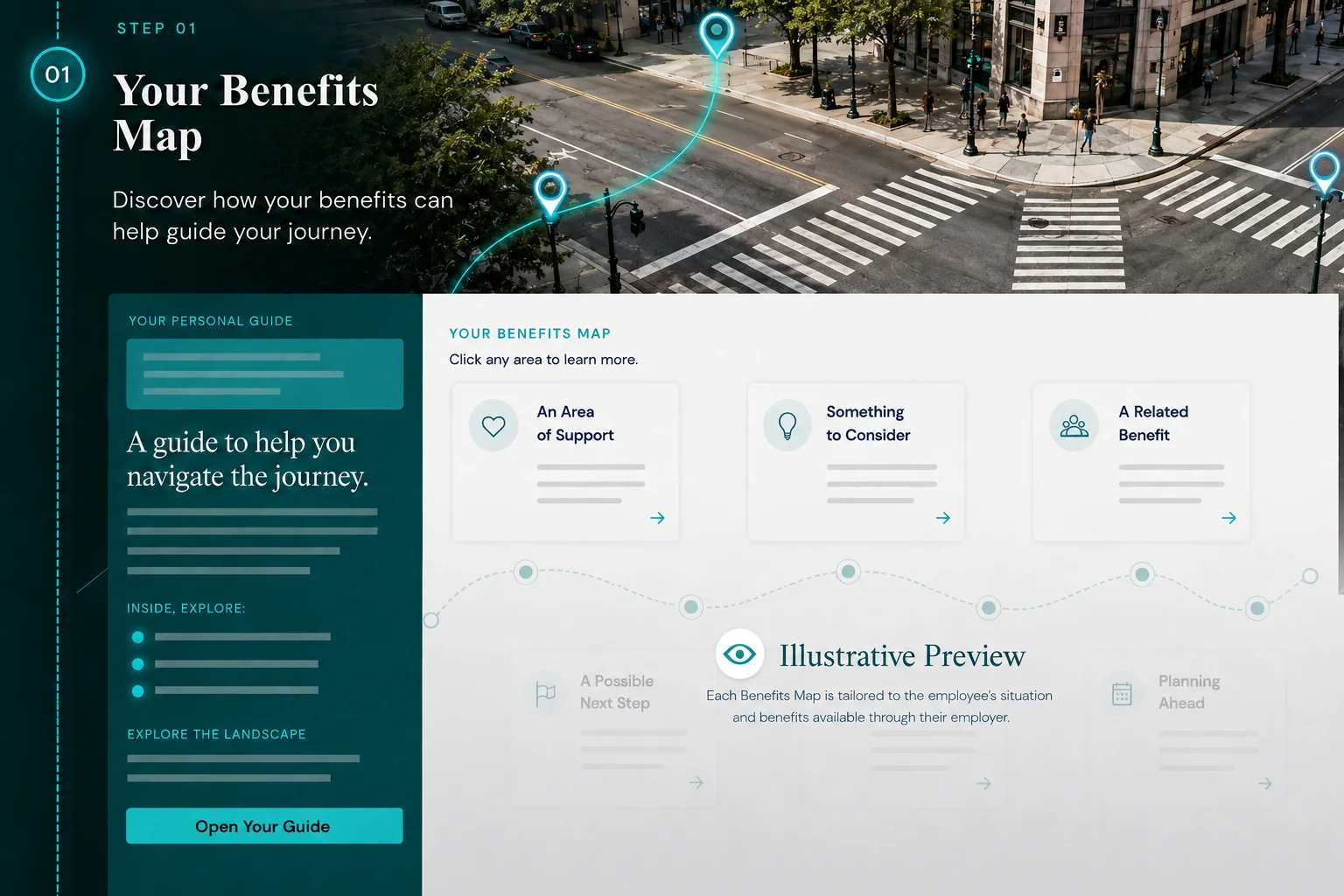 Discover your Benefits Map